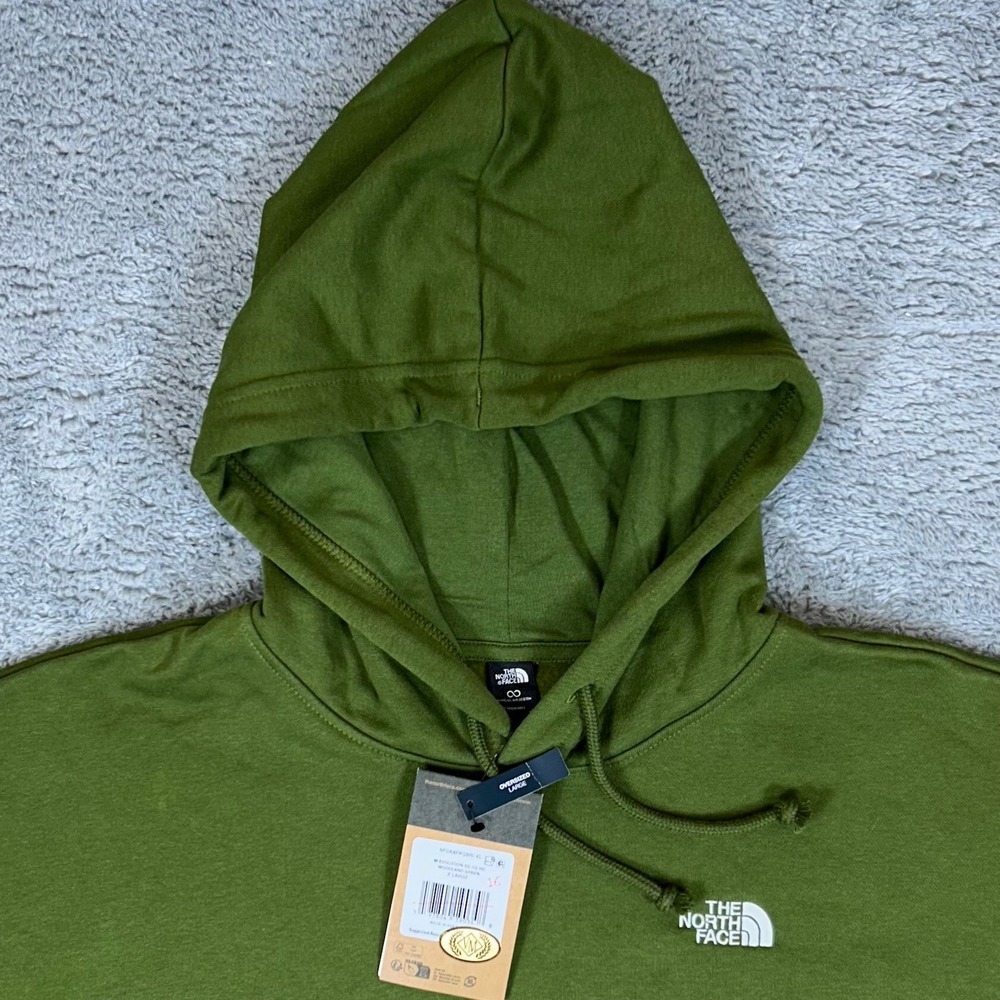 The North Face Mens Evolution SD OS Hoodie Woodland Green XL NF0A8FKQBRI-XL